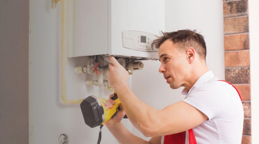 Local tankless water heater installation in Pleasant Hill, IA